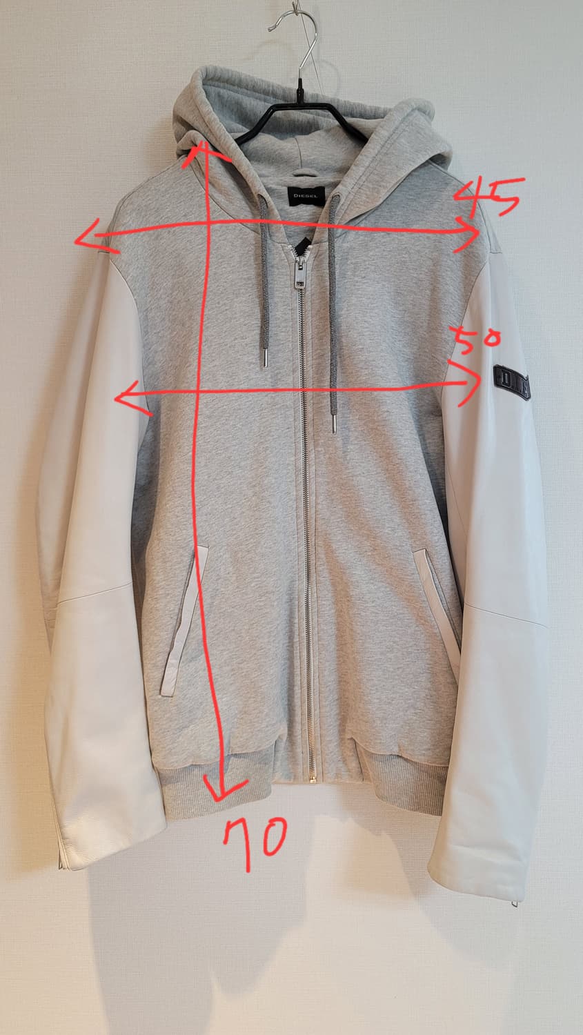 디젤 후드 자켓 (100) 상품이미지2