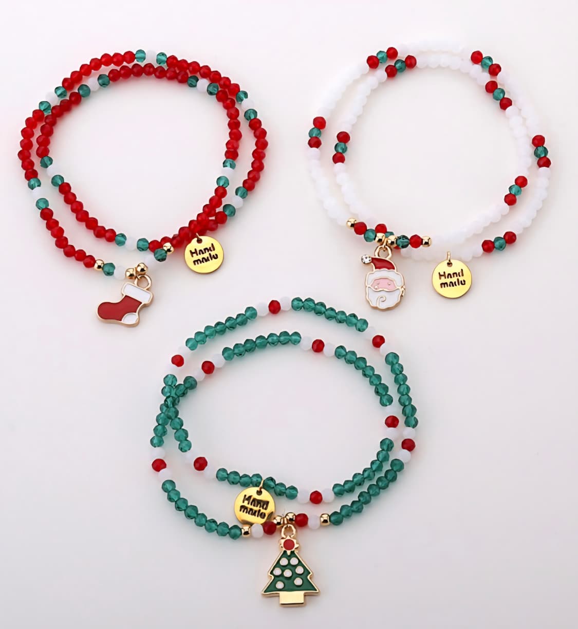 크리스마스 두줄팔찌_양말 상품이미지4