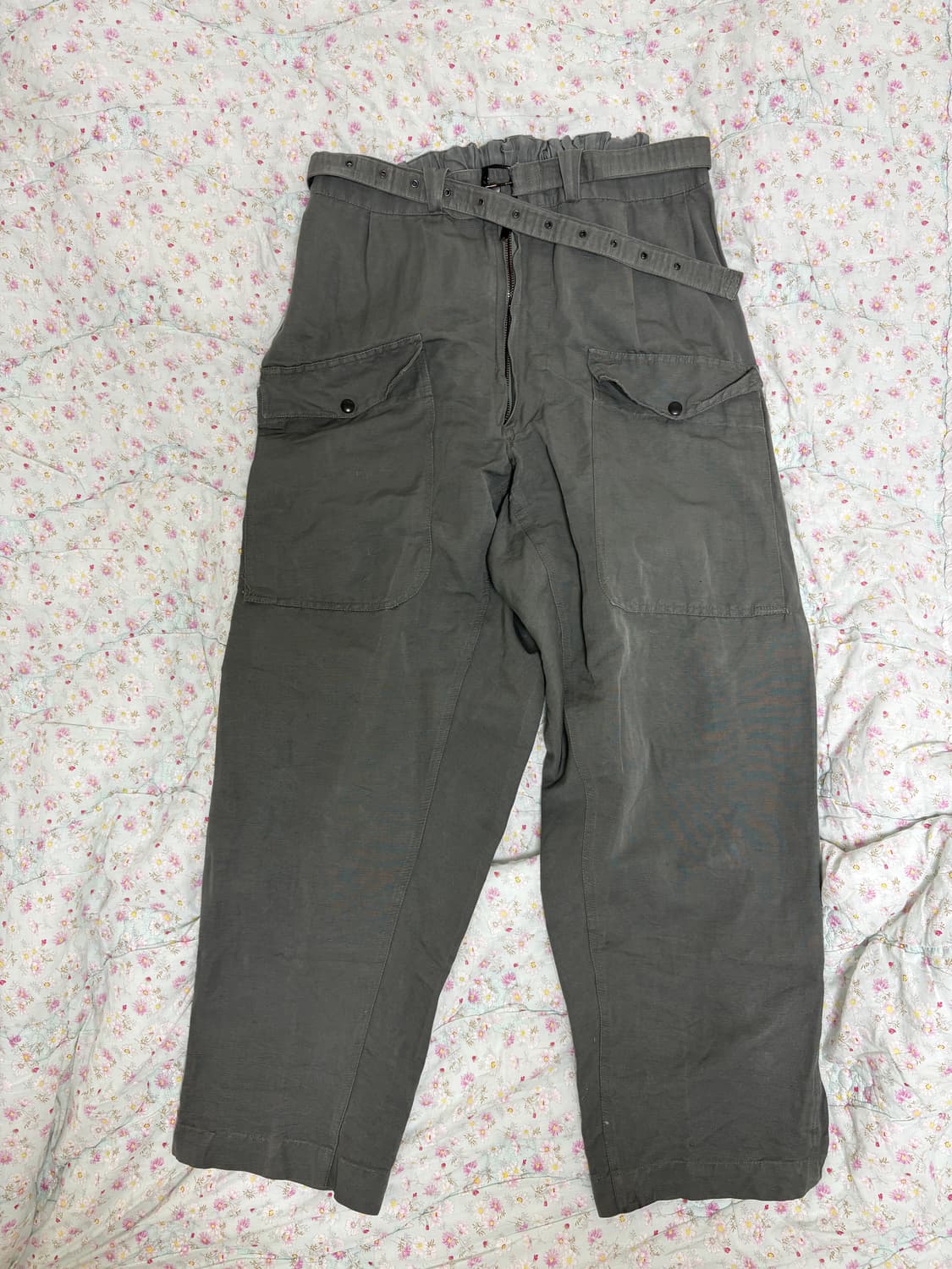 70‘s 이탈리아 공군 보급 팬츠 오리지널 상품이미지4