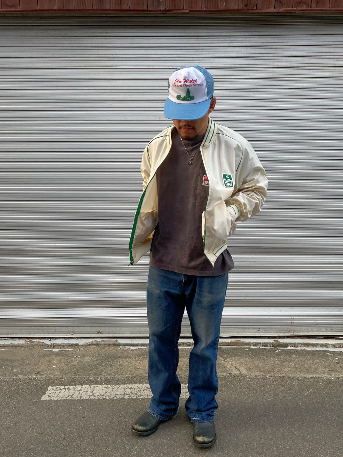 80s USA Promotional Kelly Tire Jacket 상품이미지6