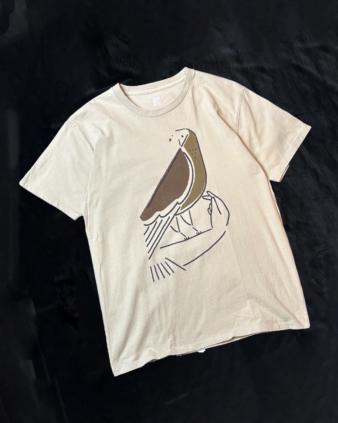 일본빈티지 버드 티셔츠 상품이미지1