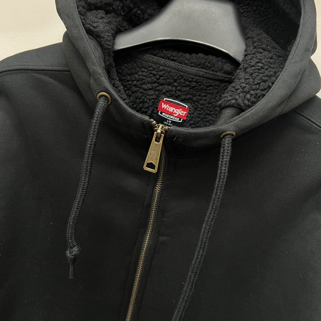 랭글러 워크웨어 셰르파 헤비 후드 집업 L 상품이미지3
