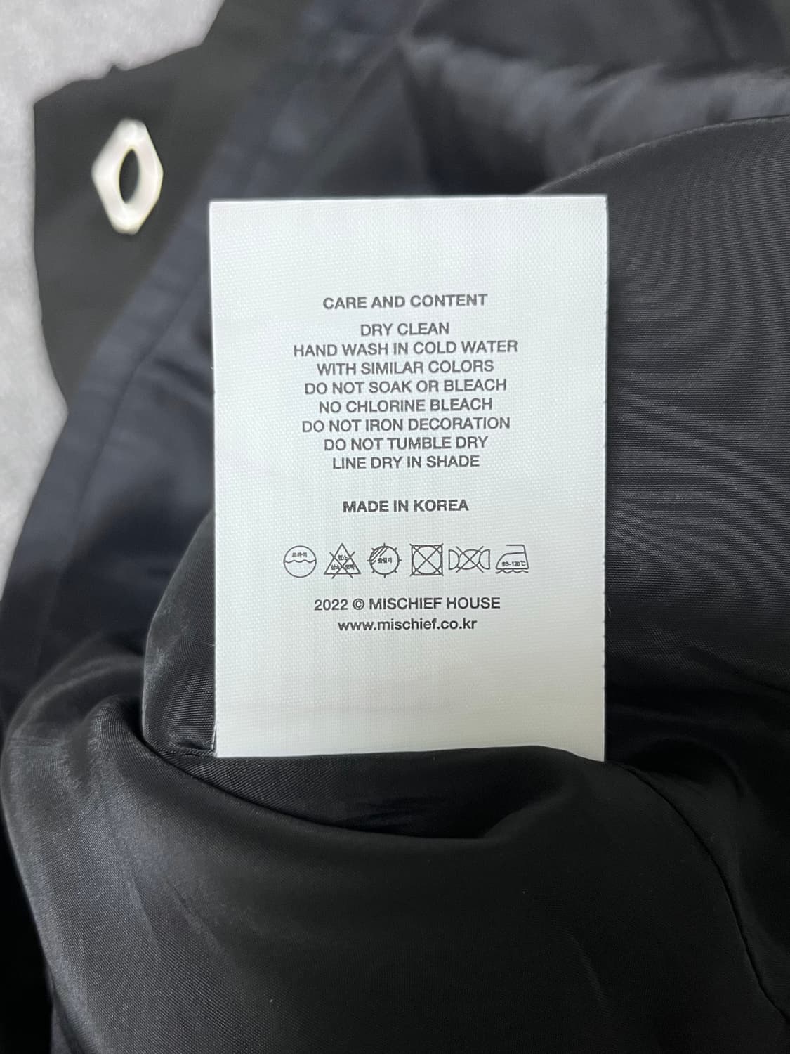 미스치프 롬버스 로고 미니스커트 상품이미지7