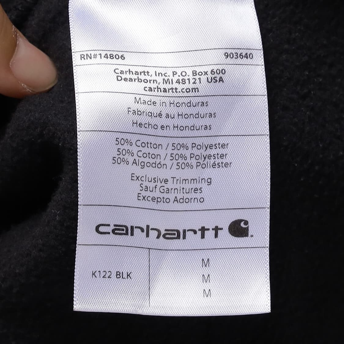 Carhartt 집업 후디 상품이미지9