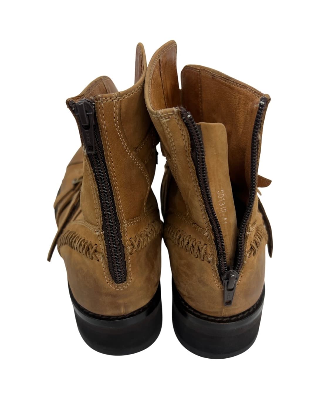 Whoop de doo 버클 스트랩 레더 부츠 상품이미지4