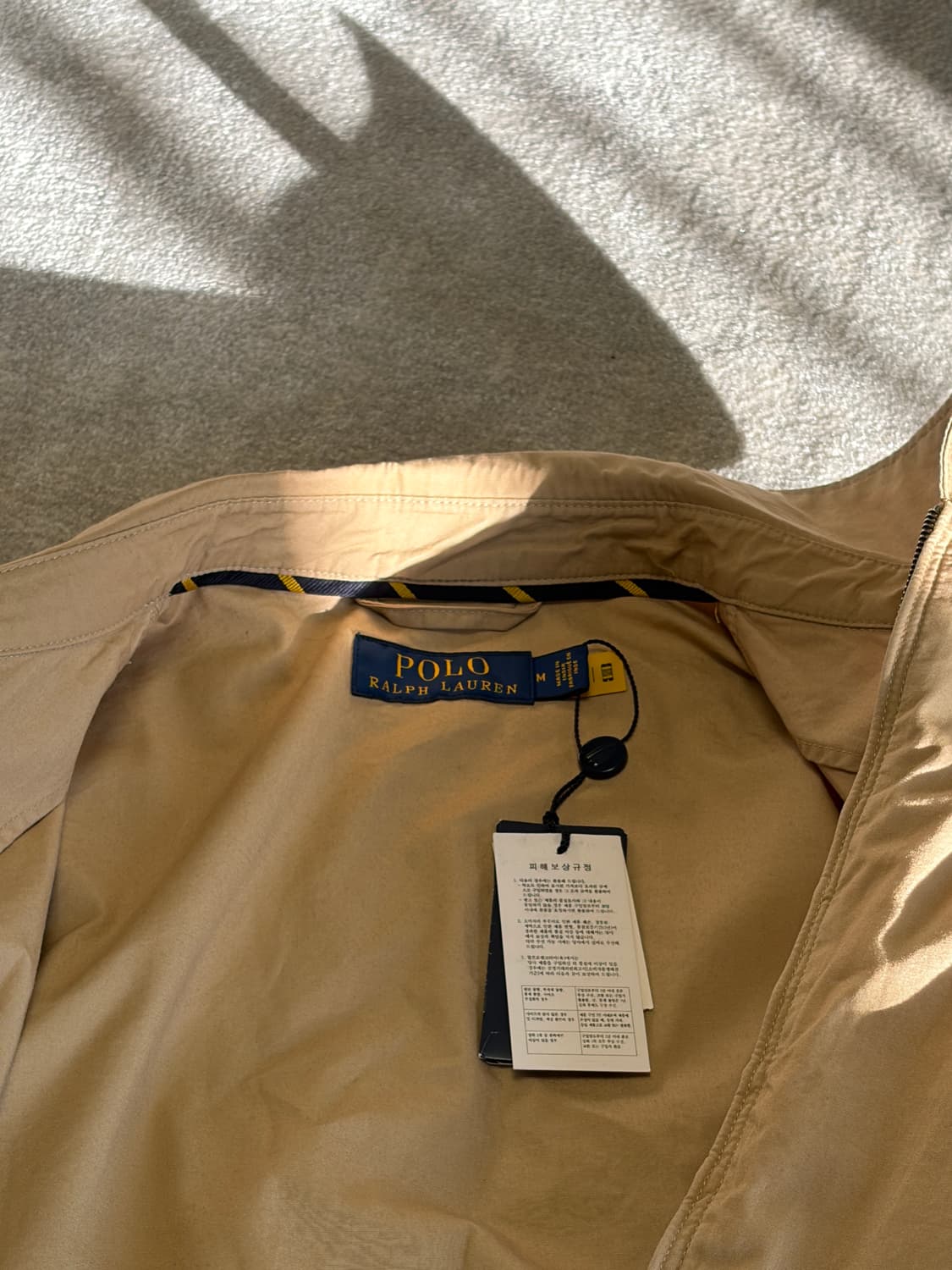 폴로 베이포트 포플린 자켓 새상품 상품이미지8