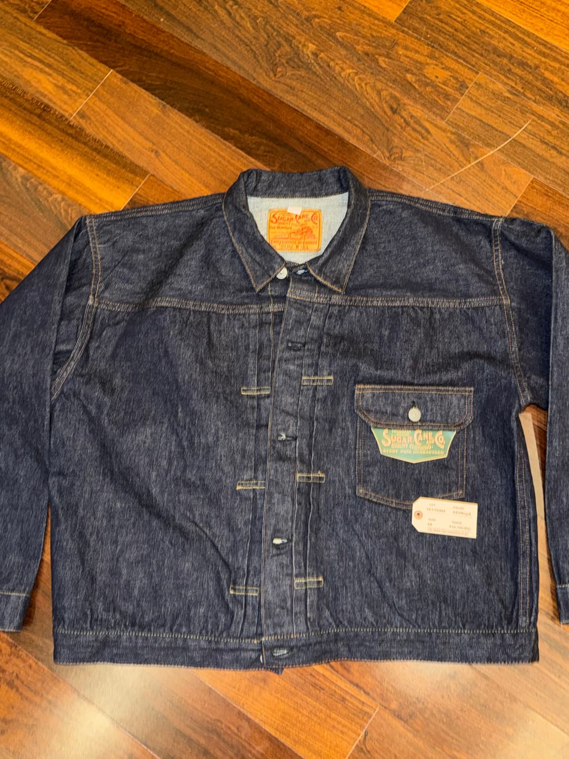 슈가케인 데님자켓 1936 1세대 48 새상품 판매 상품이미지1