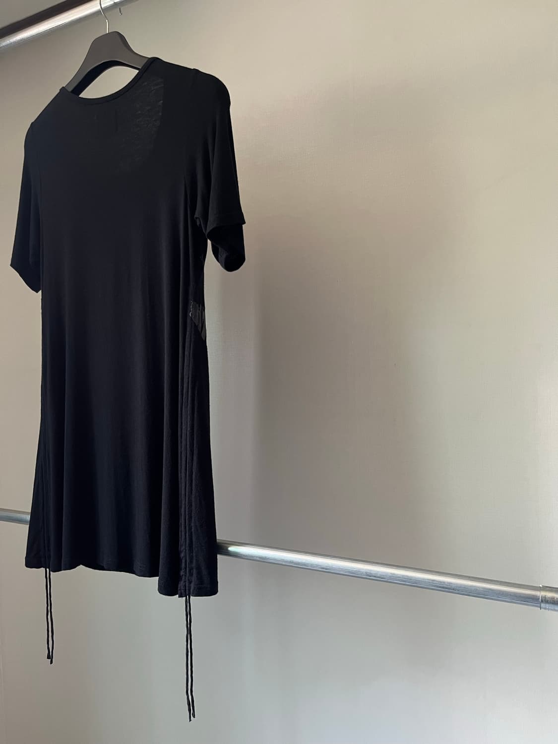 HN+DIE Lamé Coated Rayon Drape Cutsew 상품이미지4