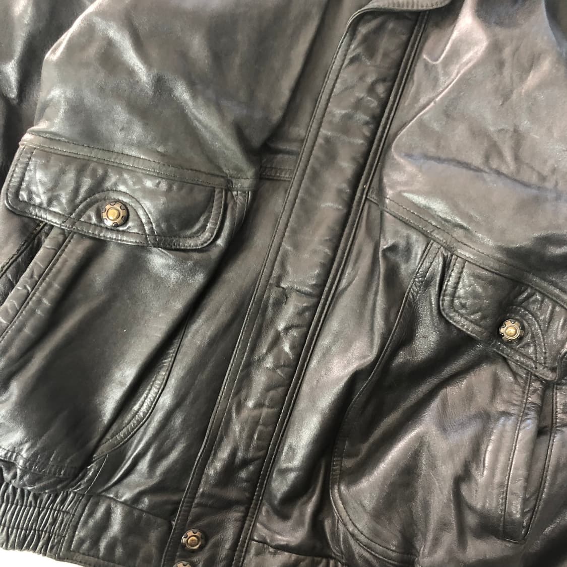 빈티지 A2 레더자켓  상품이미지6