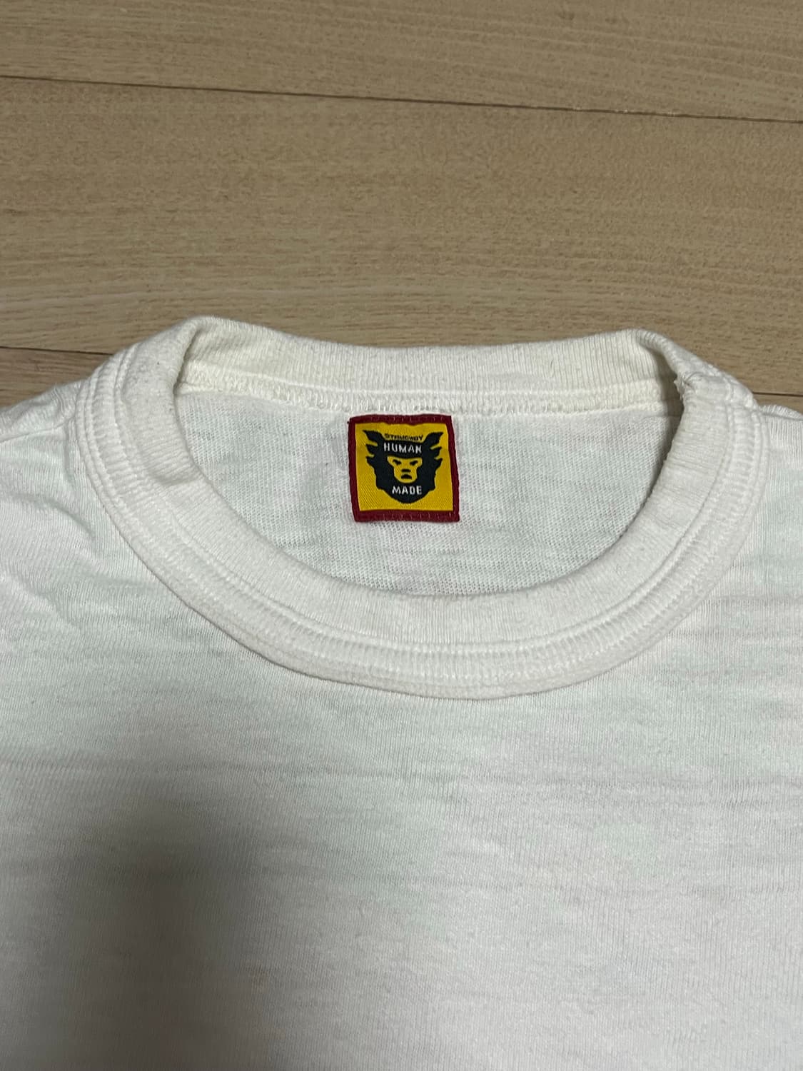 휴먼 메이드 포켓 티셔츠 화이트 S시부야 파르코 스토어 한정 상품이미지3