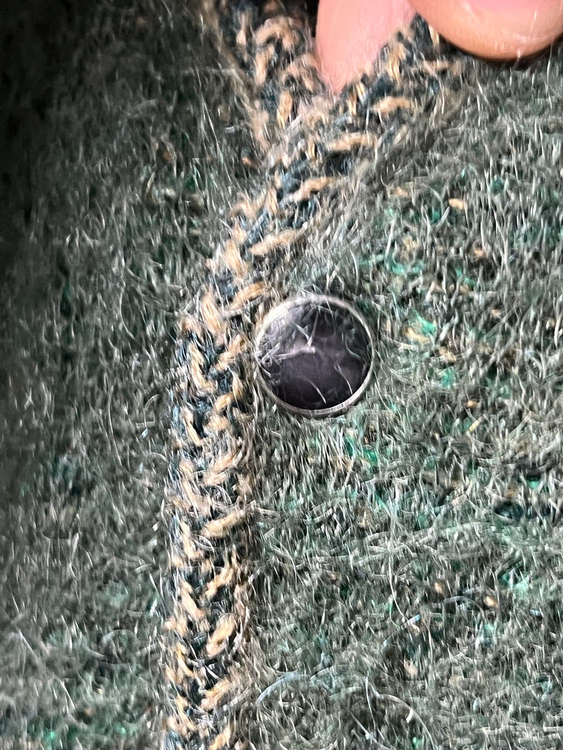 Toga 토가 모헤어 자가드 가디건 상품이미지3