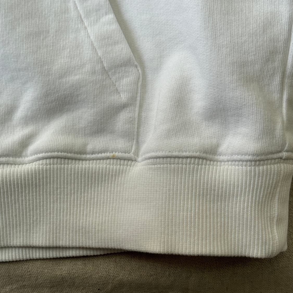 생로랑 리비고쉬 화이트 후드 S 상품이미지9