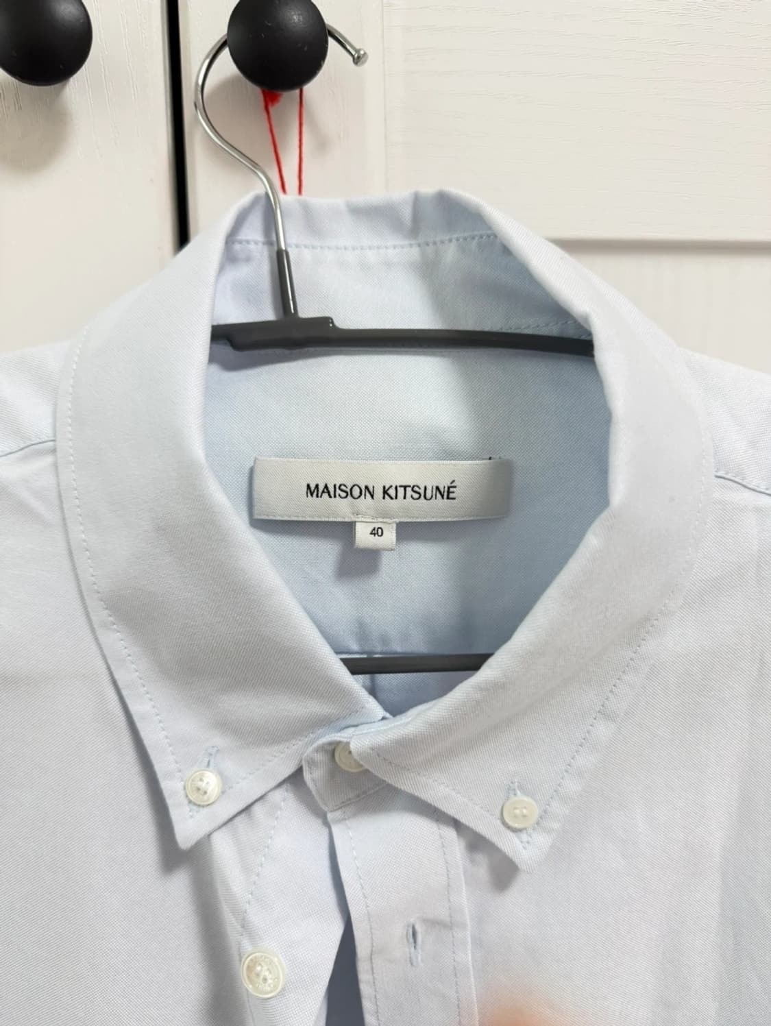 메종키츠네 폭스헤드 셔츠 40 새제품 상품이미지2
