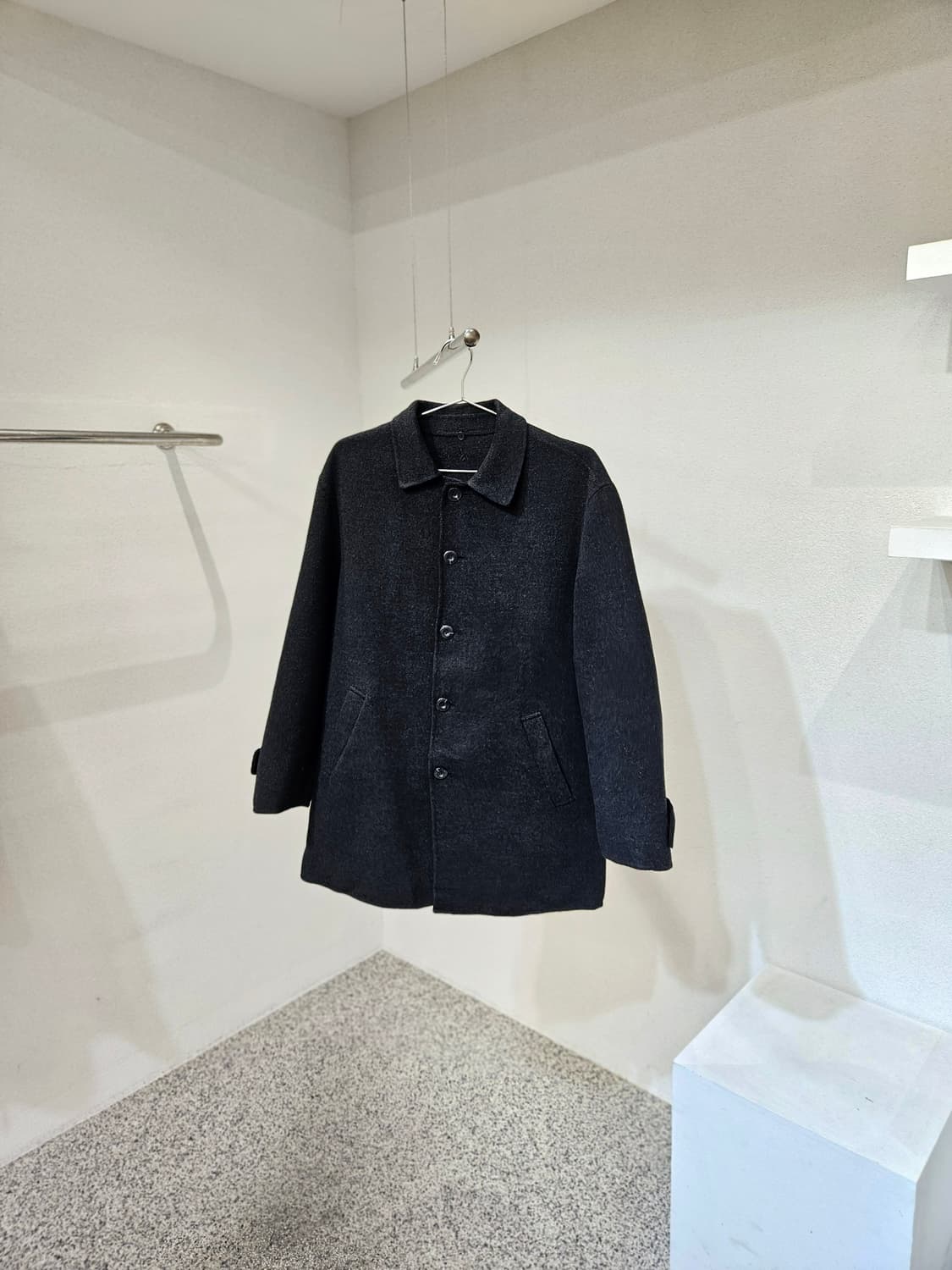 모직 싱글 코트 상품이미지1