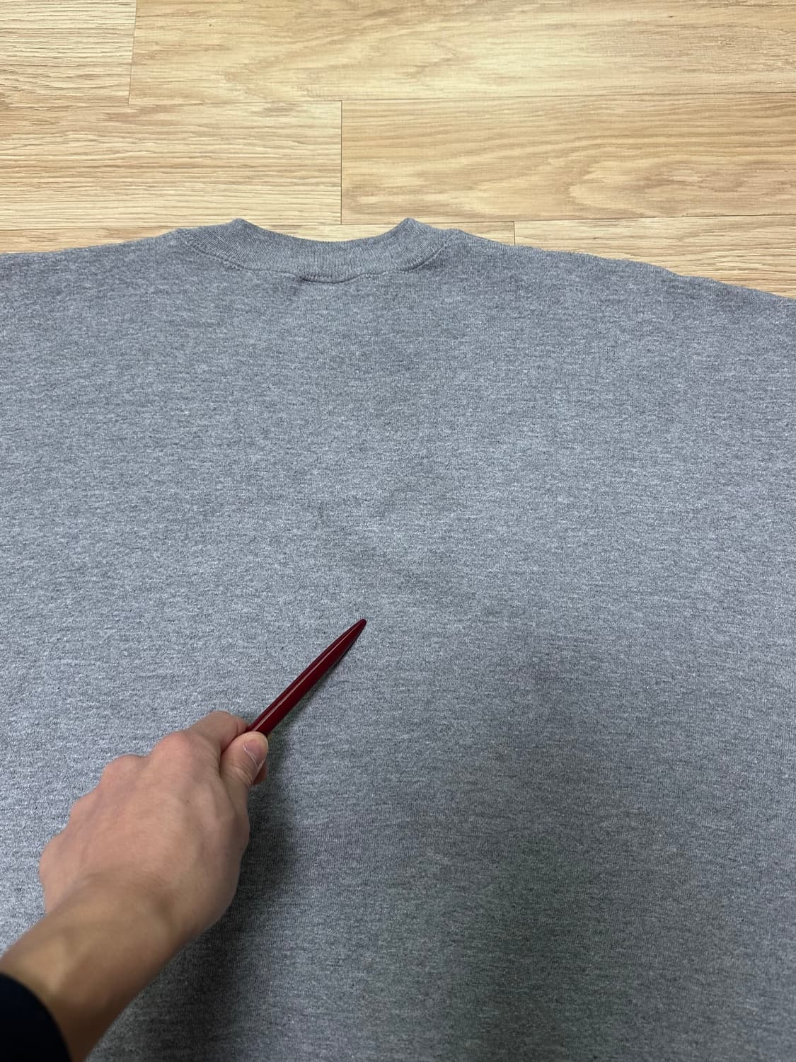 90s 빈티지 러셀 스웻셔츠 그레이 XL 🇺🇸 상품이미지7