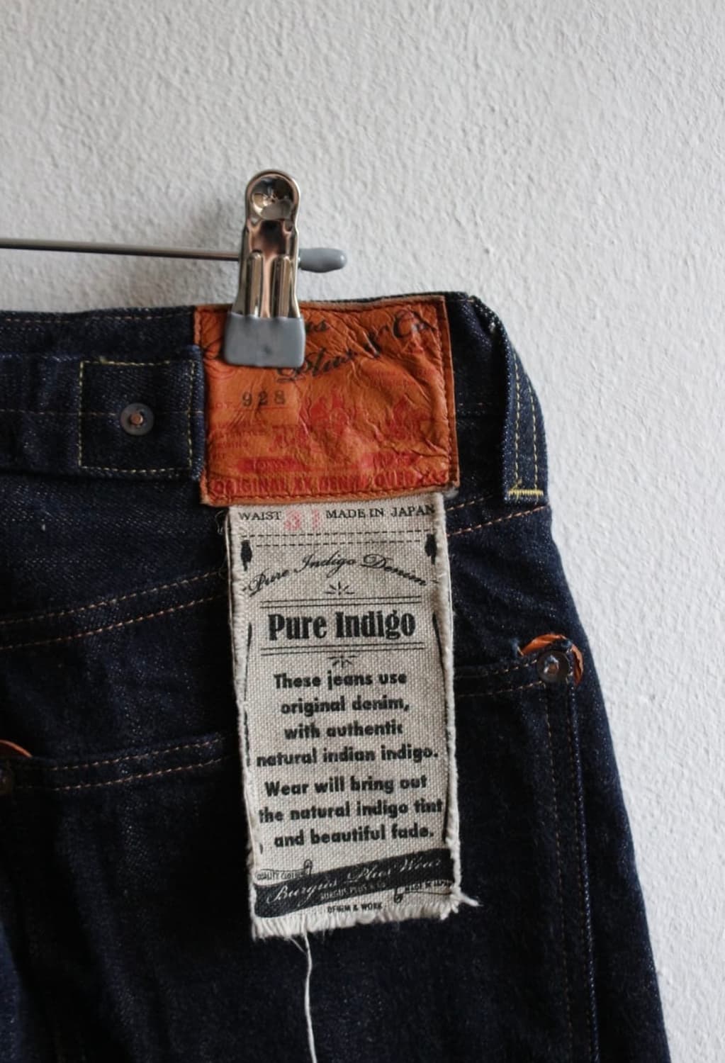 버거스 플러스 928 셀비지 데님  상품이미지5