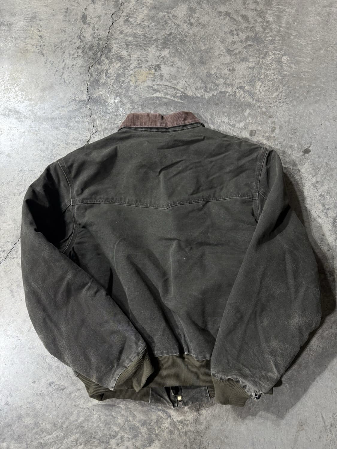 칼하트 J14 캔버스 자켓 모스 그린 상품이미지5