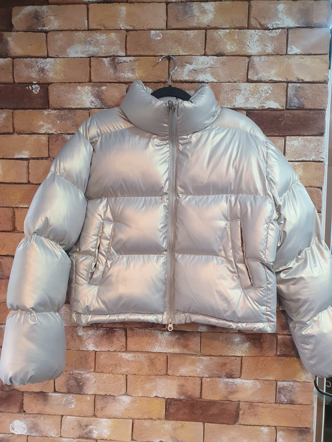 Magenta Studio 실버 숏패딩 상품이미지1