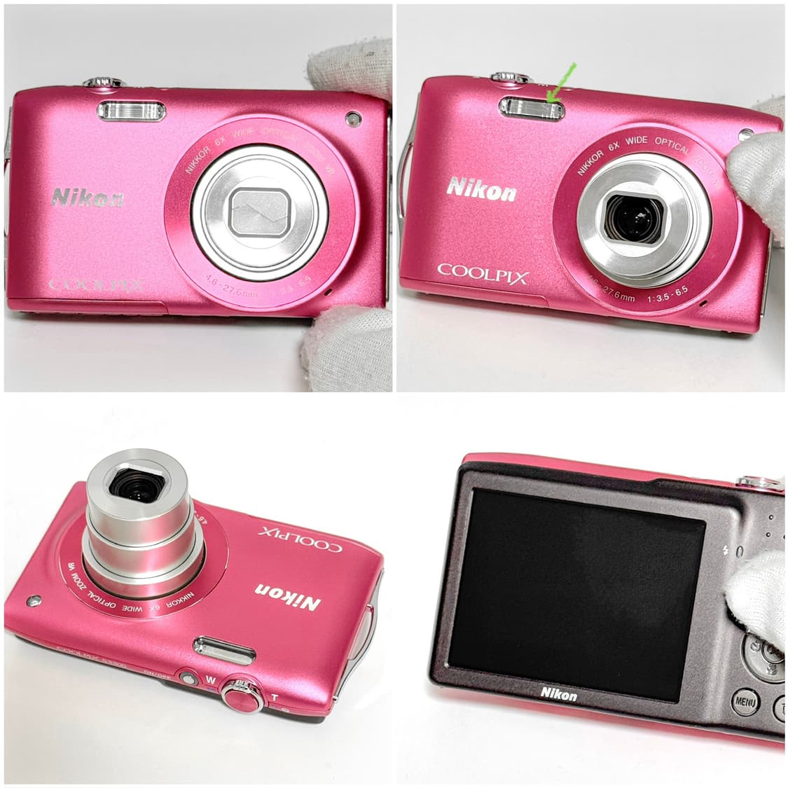니콘 쿨픽스 S3300 핑크 빈티지디카 상품이미지2