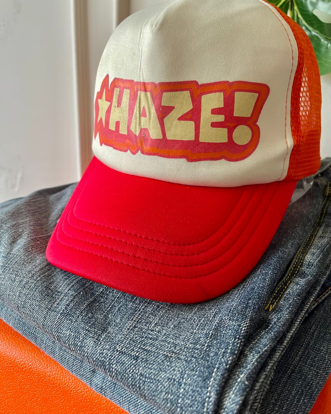 Jpn Vintage Lettering Printed Mesh Cap 상품이미지6