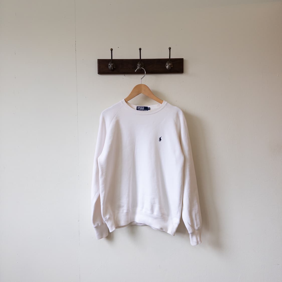 폴로랄프로렌 화이트 스웻셔츠 상품이미지4