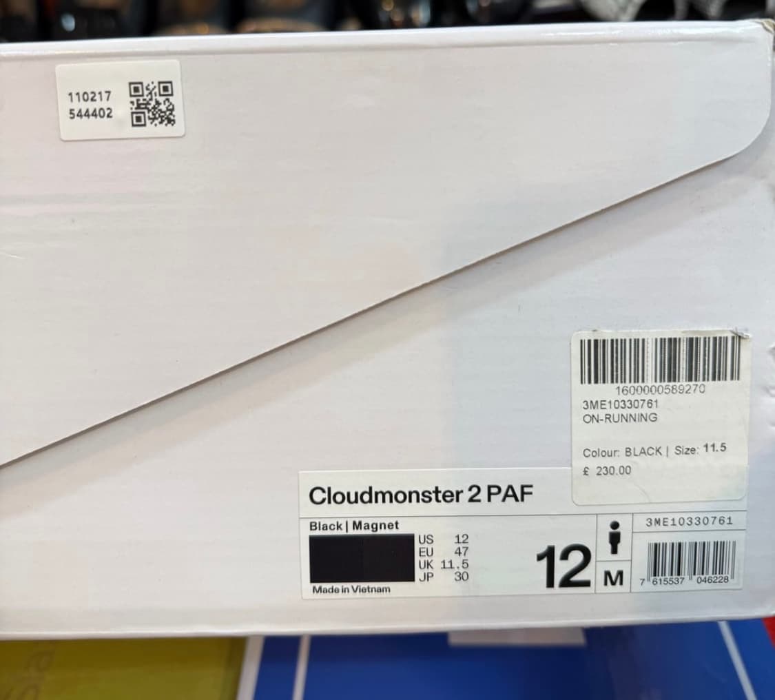 paf on 몬스터클라우드2 블랙 300 상품이미지4