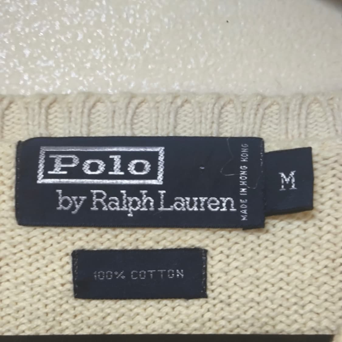 [M] Polo 폴로 랄프로렌 코튼 아이보리 베스트 상품이미지4