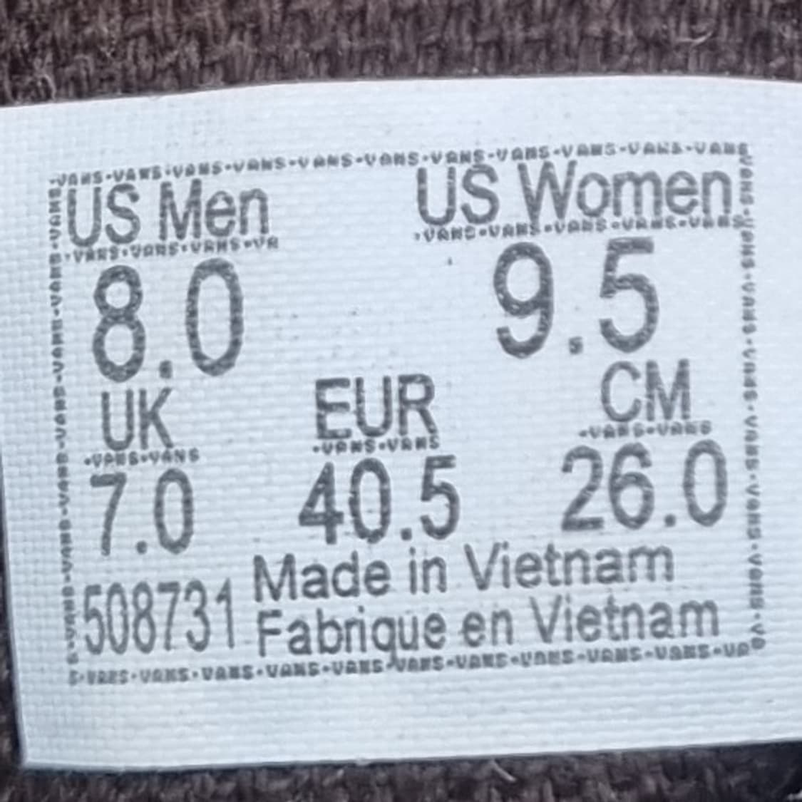 반스 올드스쿨 피그스웨이드 남성스니커즈260 상품이미지6