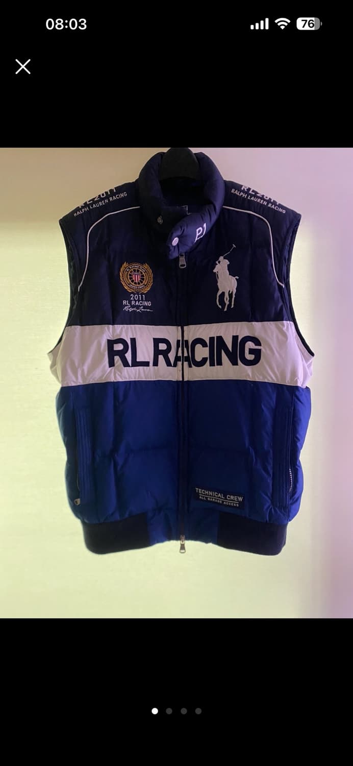 폴로랄프로렌 스포츠 레이싱 패딩 베스트 상품이미지7