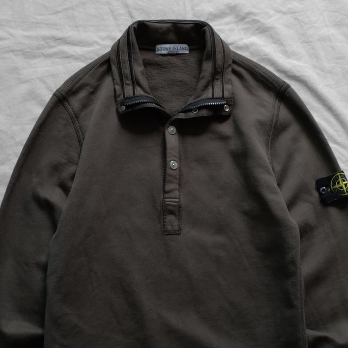 2010fw Stone Island Harf Button Sweat 상품이미지2