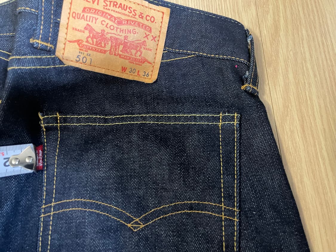 리바이스 LVC Japan 일본 66501 리지드 로우라이즈커스텀 상품이미지3