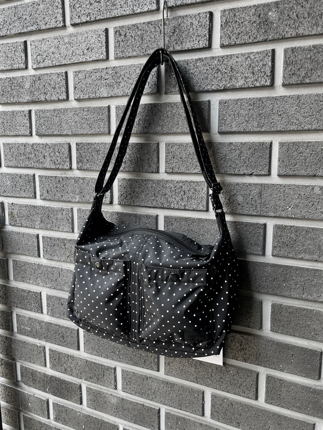 Porter 포터 화이트 도트 크로스백 상품이미지1