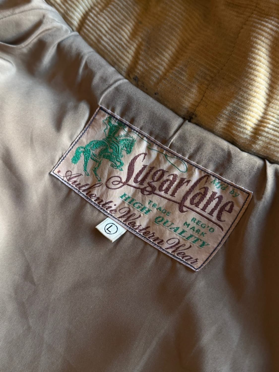 슈가케인 요크 패딩 자켓 슬림100 상품이미지5