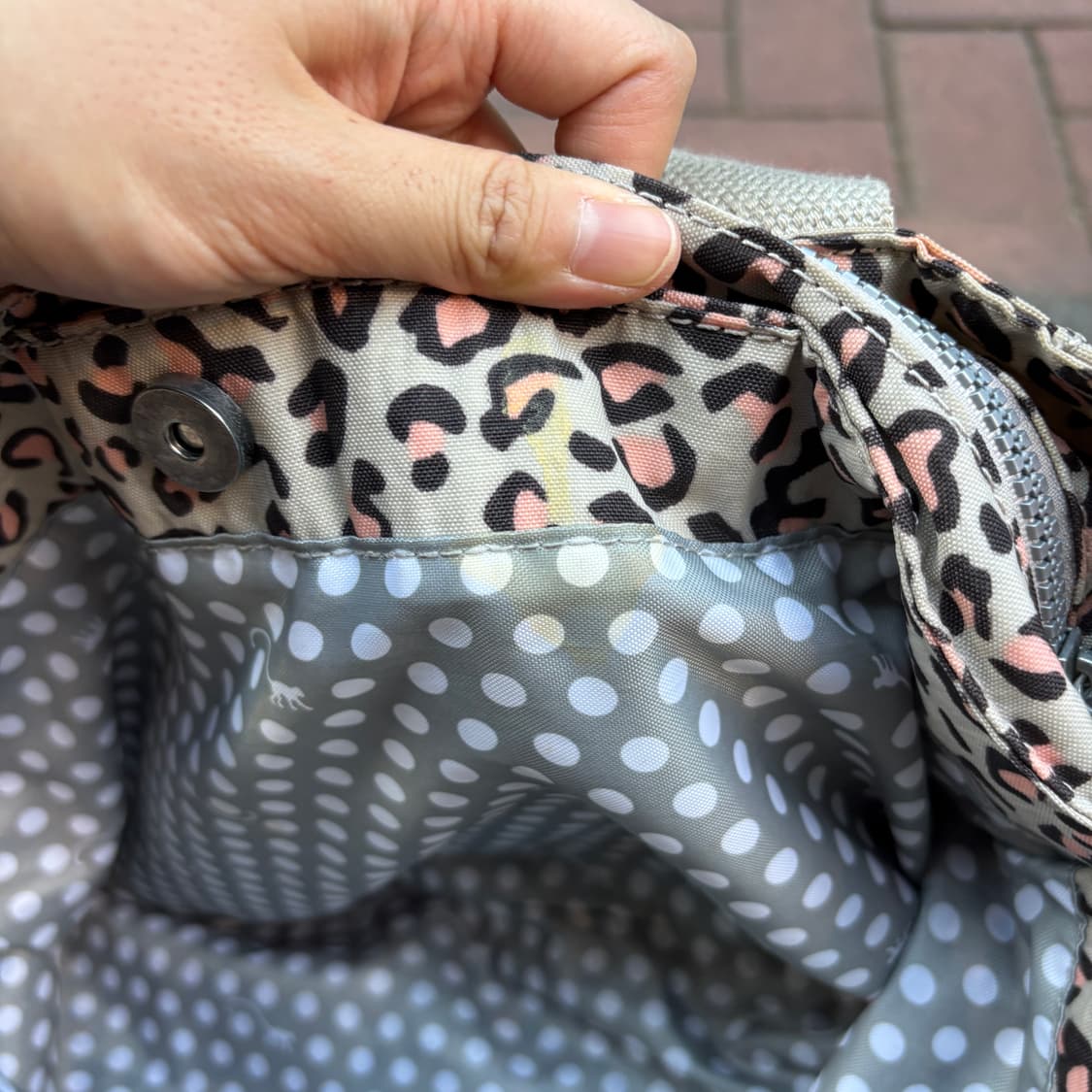 Kipling 키플링 레오파드 호피 크로스백 가방 상품이미지10