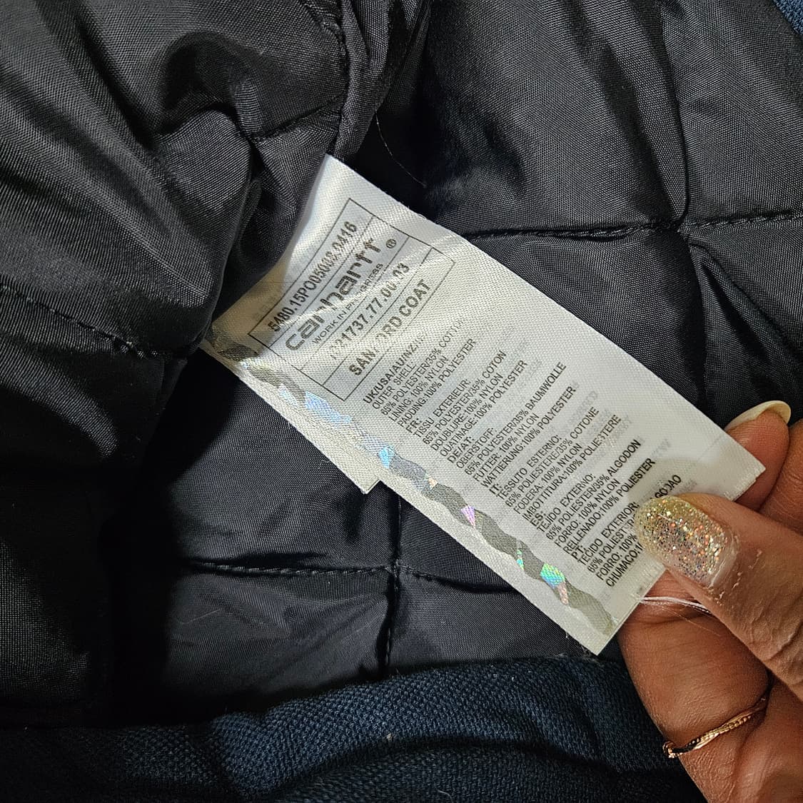 칼하트 패딩 코트 상품이미지3