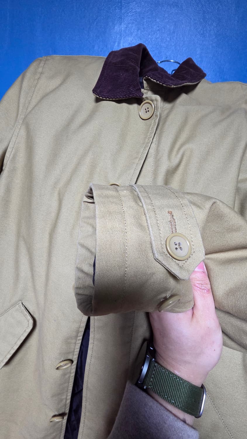 칼하트 wip 해리스 트렌치코트(m) 상품이미지4