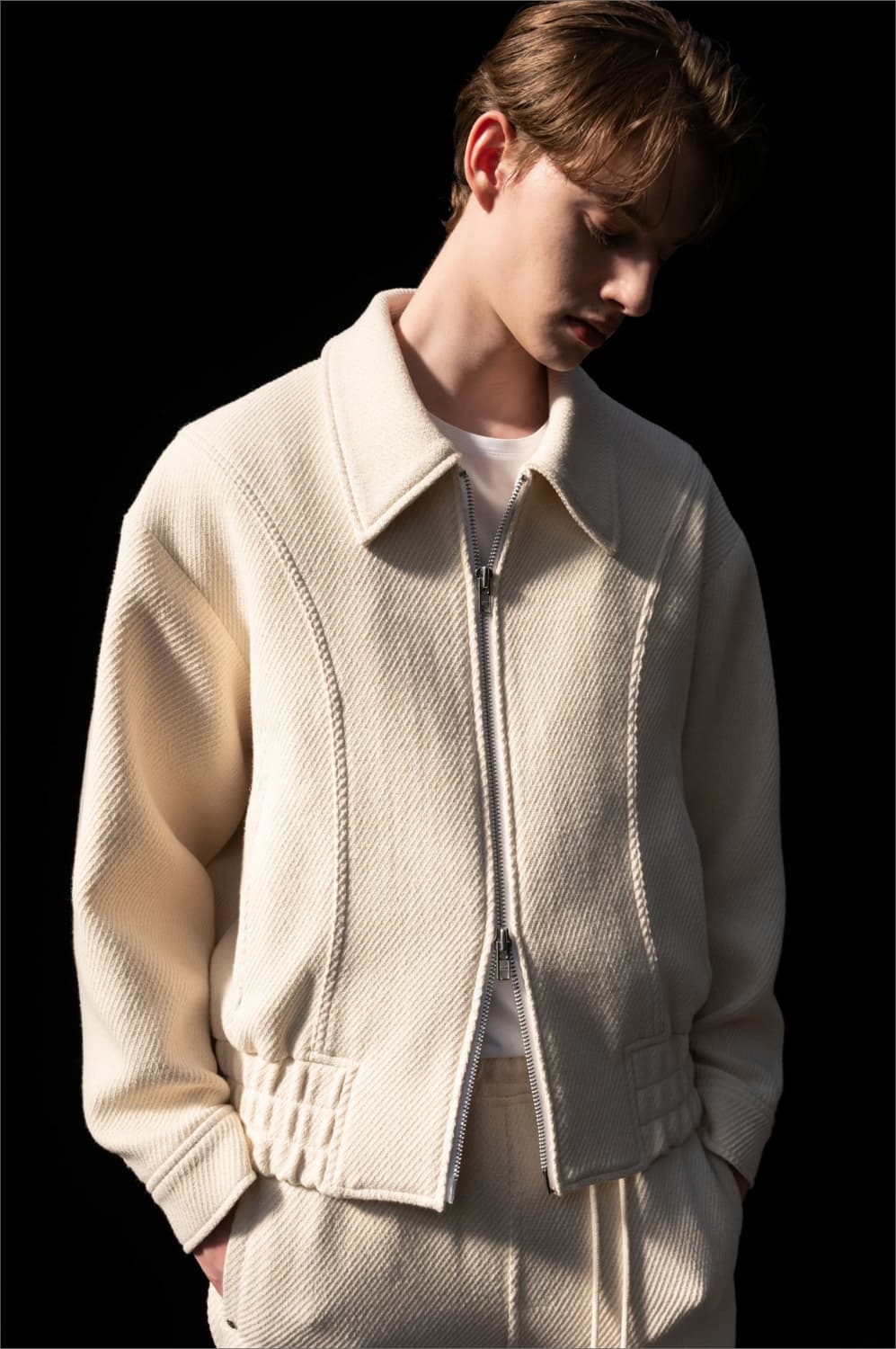 미나브 밀키 오버핏 자켓 / 남성 자켓/ 남자 자켓 상품이미지1