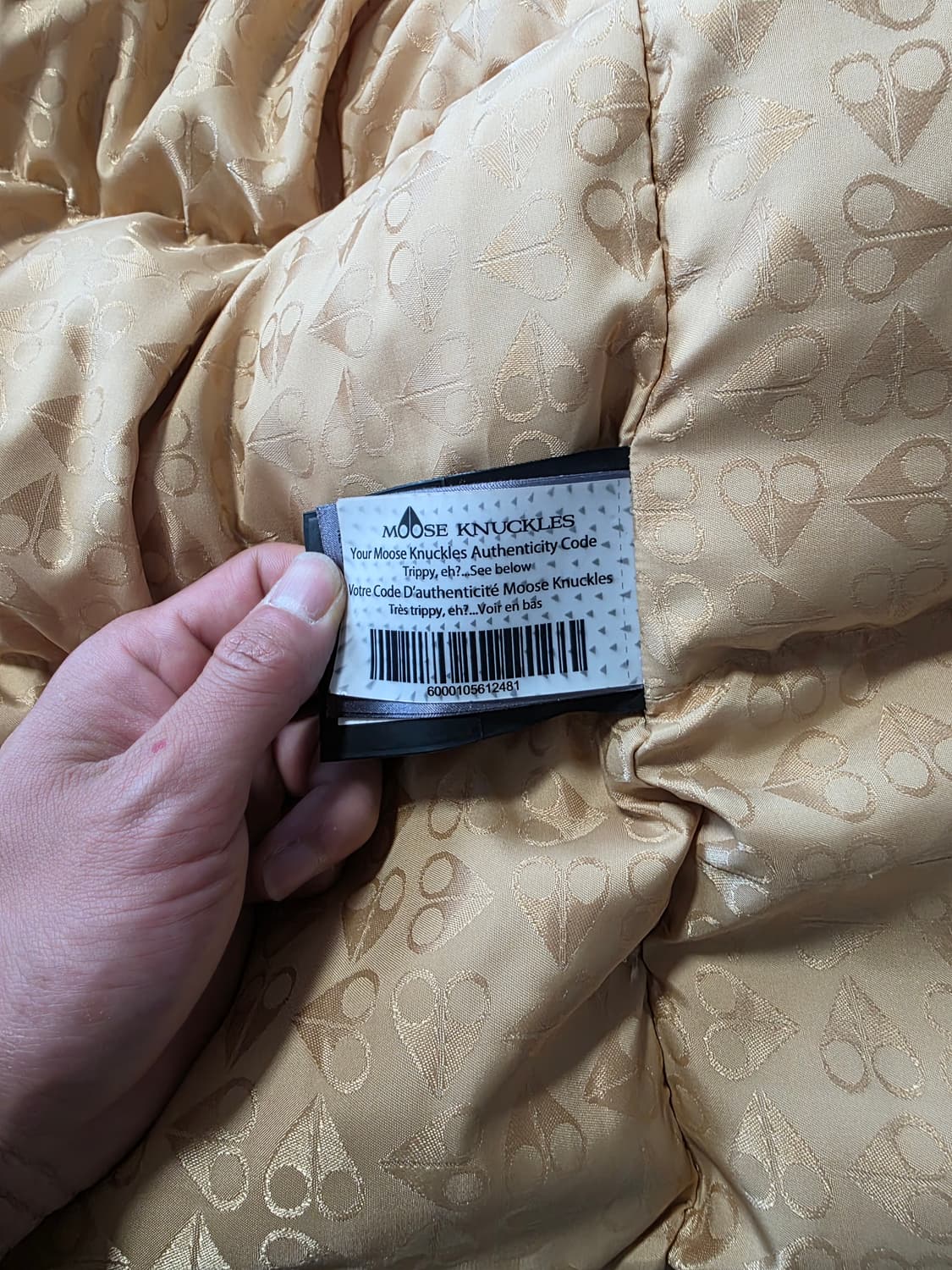 무스너클 패딩 사이즈M 상품이미지3