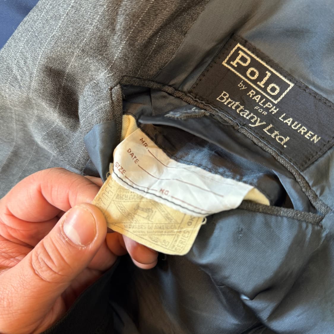 80S 폴로 랄프 로렌 싱글벤트 2B 스포츠 자켓 상품이미지8