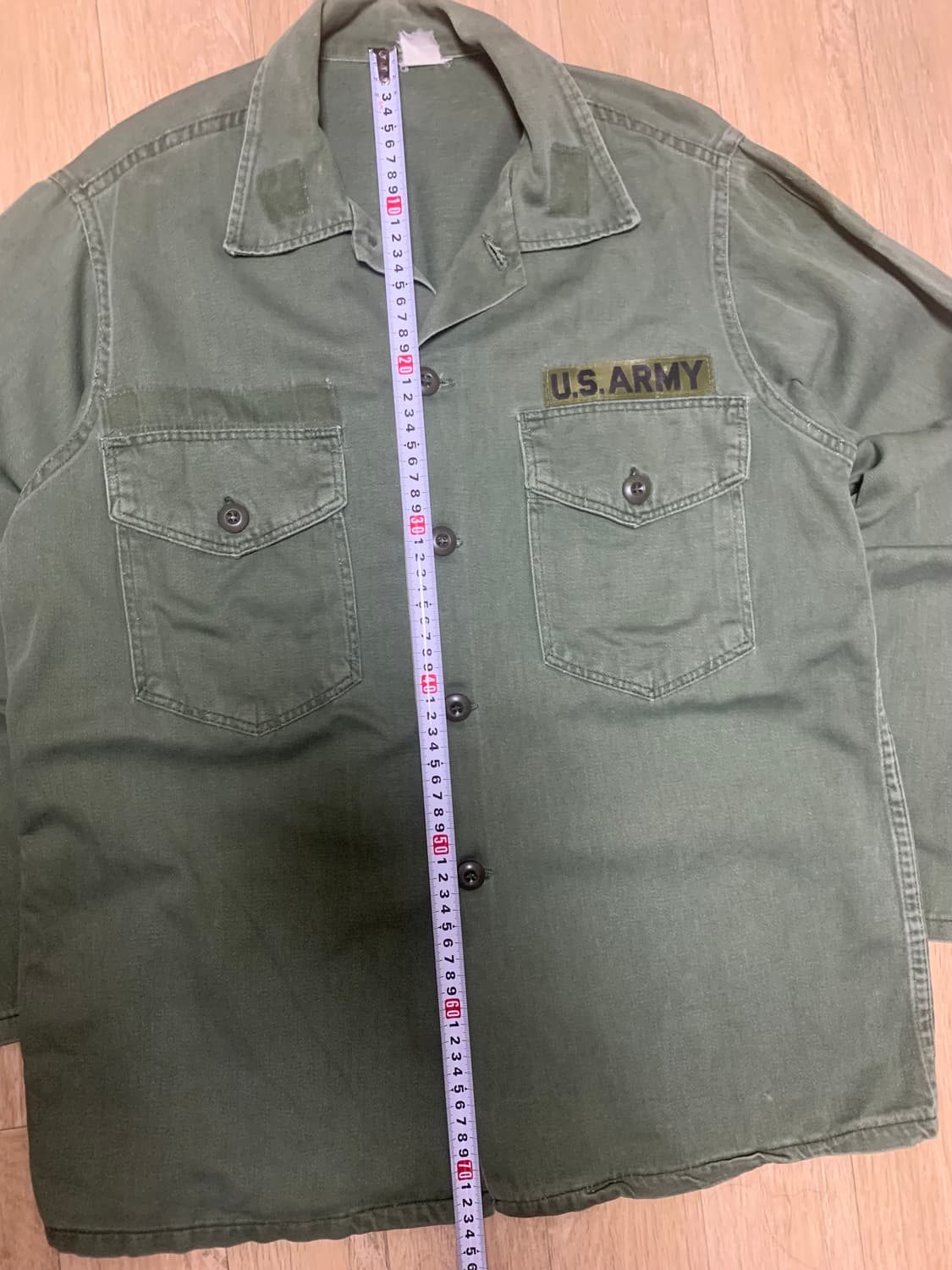 [100] 60s 미군 OG-107 유틸리티 셔츠 상품이미지3