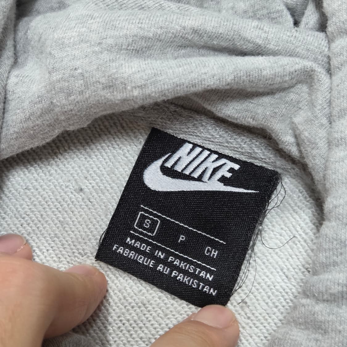 나이키 라이트 그레이 스우시 후드집업 상품이미지7
