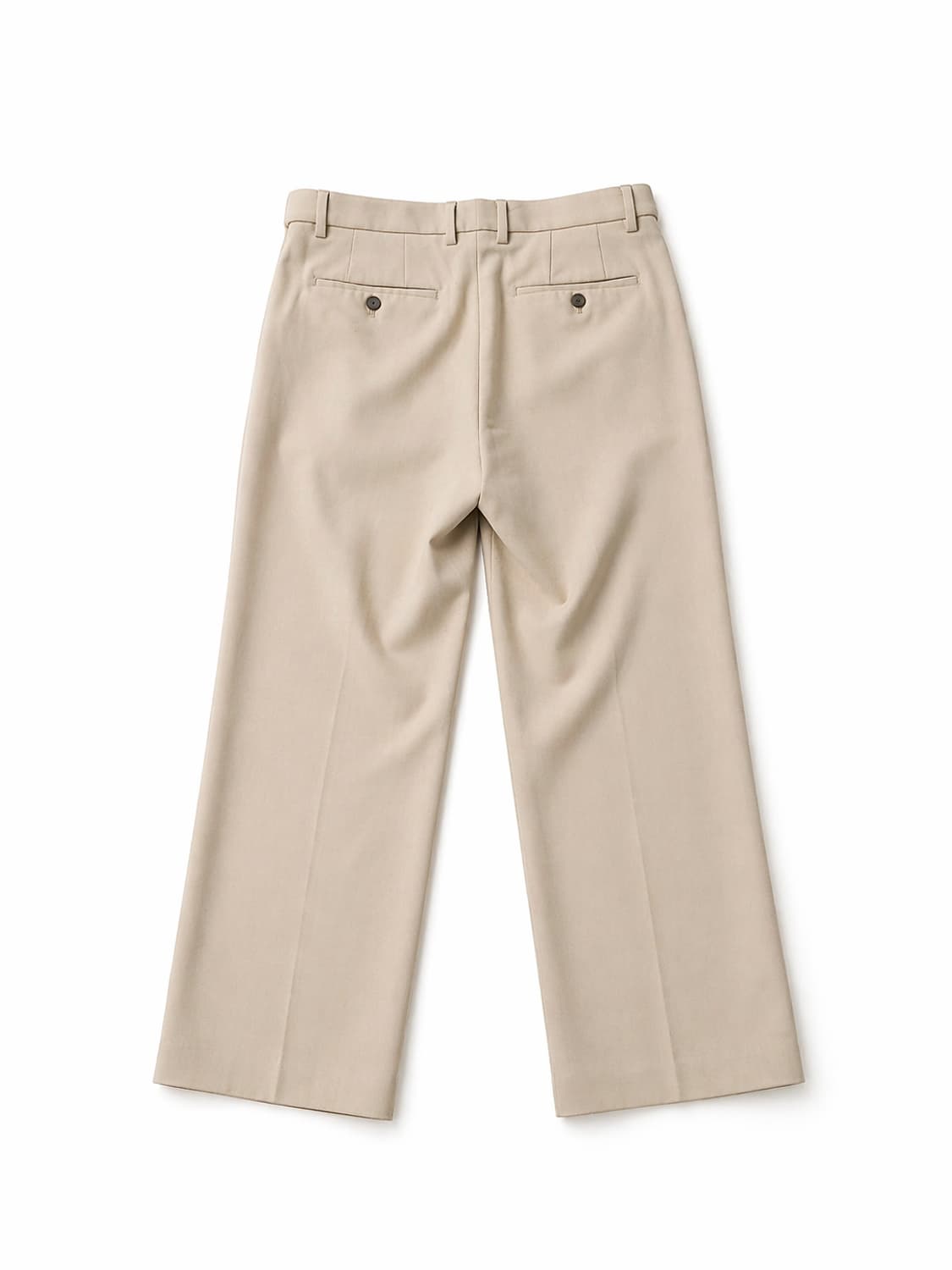 무신사 스탠다드 와이드 핀턱 슬랙스 베이지 (새상품급 / 31) 상품이미지4