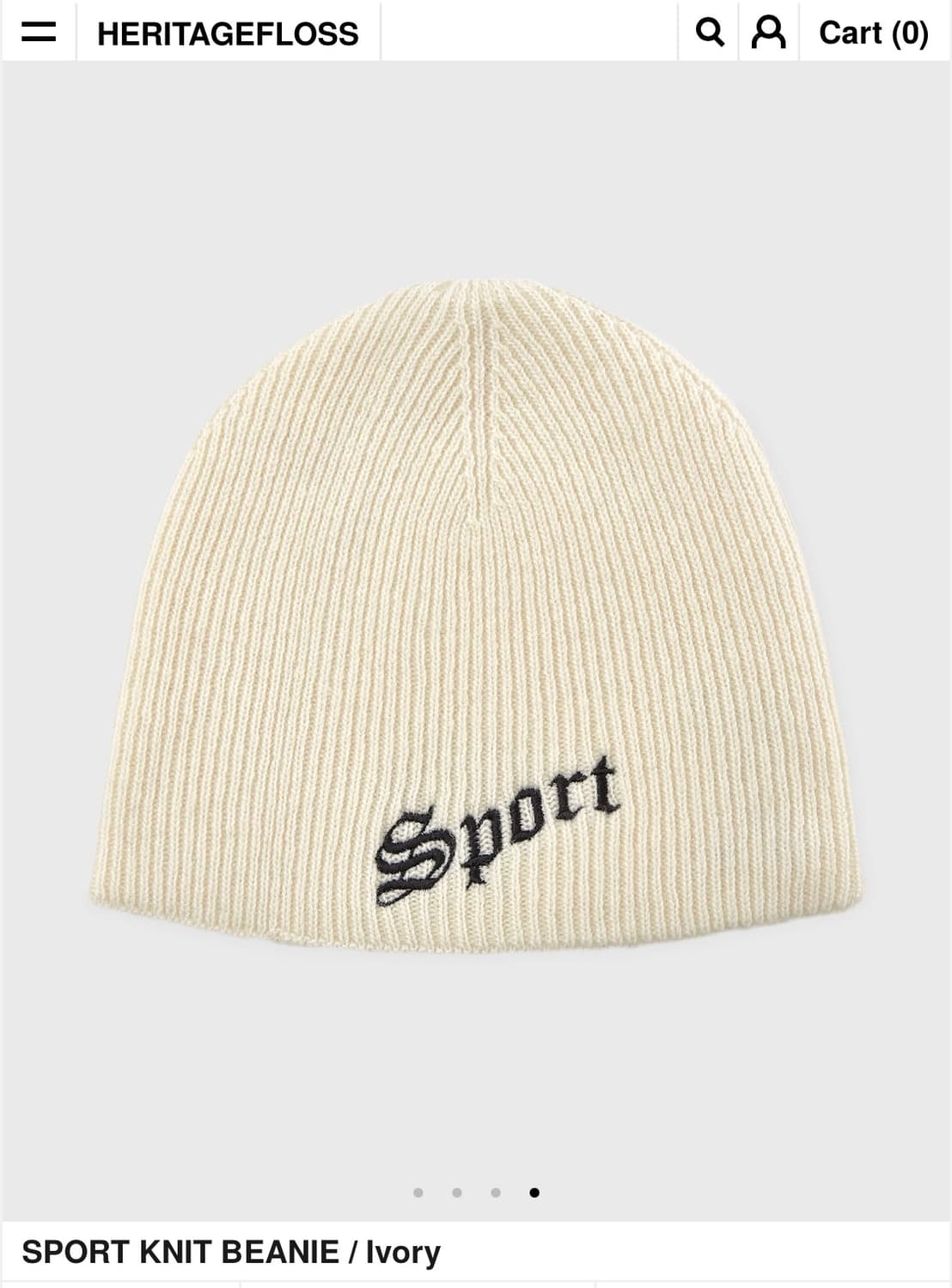 헤리티지 플로스 비니 상품이미지2