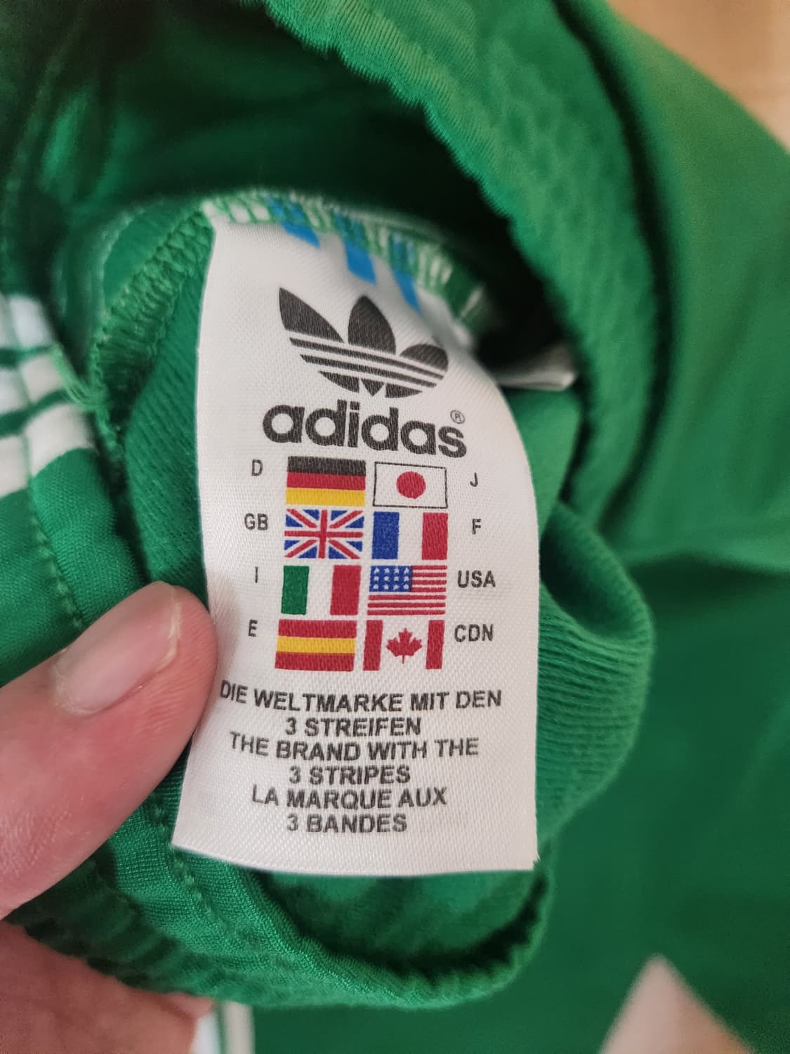 아디다스 파이어버드 녹색바지 95 상품이미지3