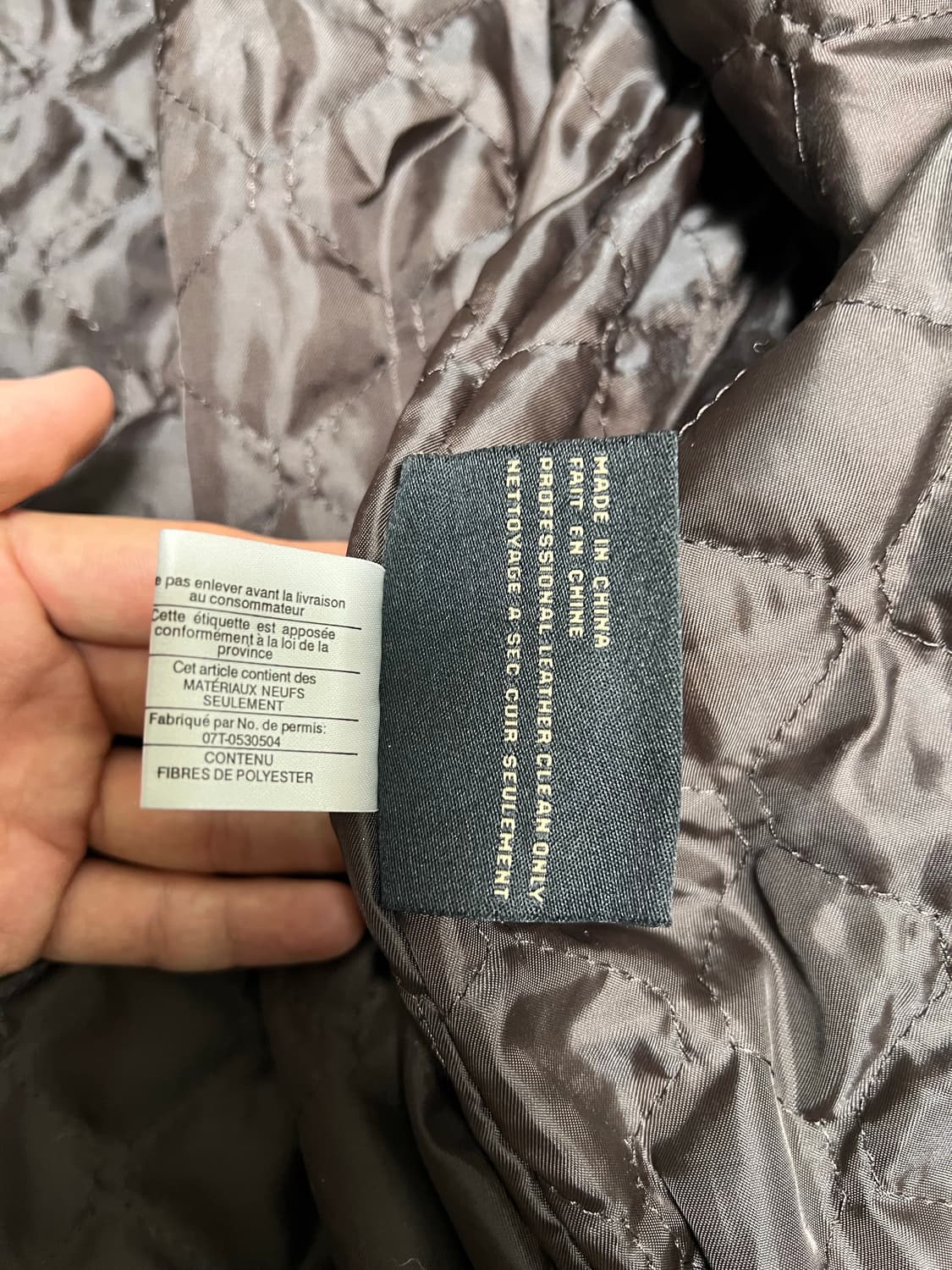 Columbia leather jacket 상품이미지6