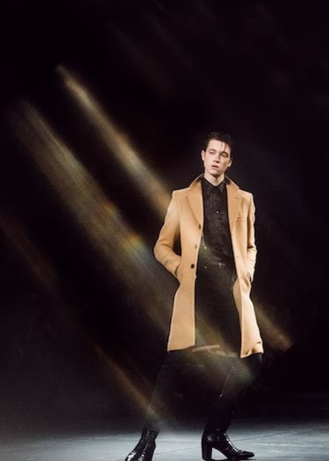 생로랑 15fw 카멜헤어코트 상품이미지1