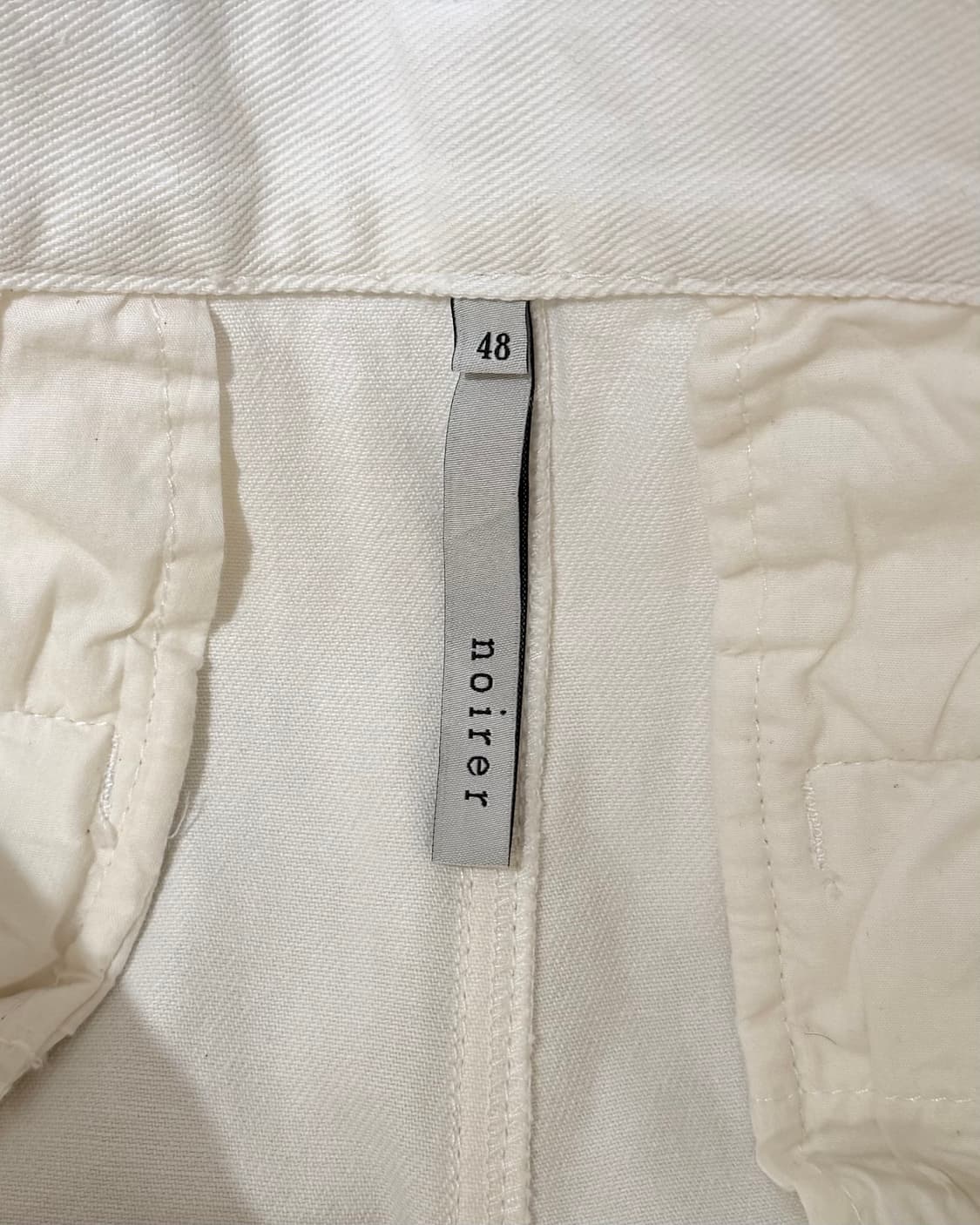 노이어 화이트 와이드팬츠 상품이미지7