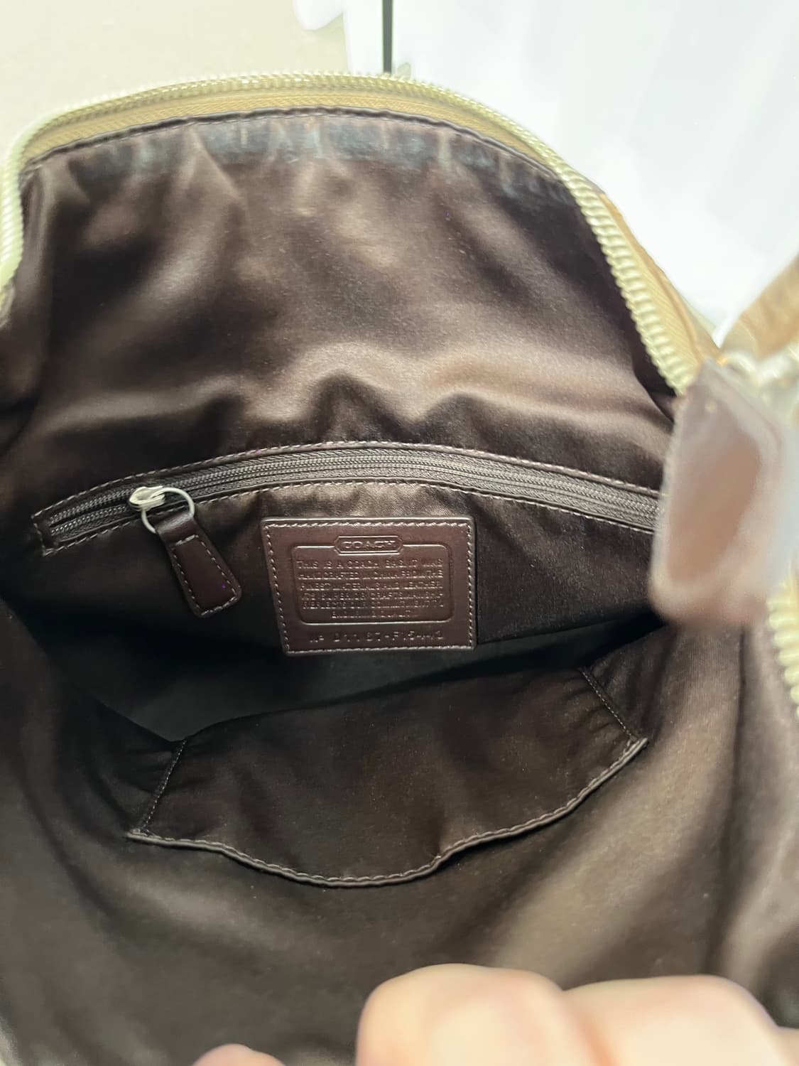 Coach Basic Brown Shoulder Bag 상품이미지8