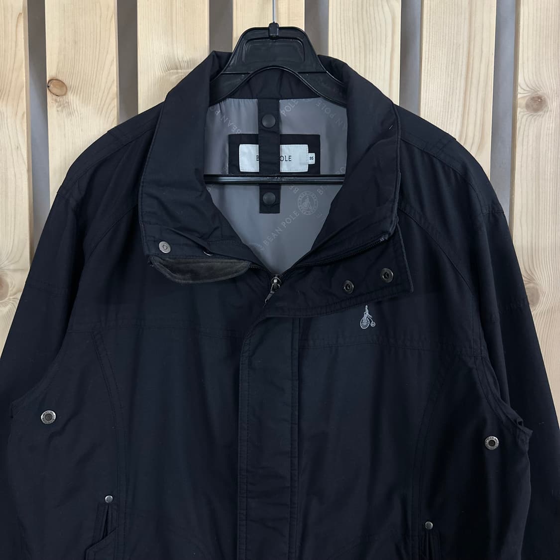 (M) 빈폴 블랙 바람막이 자켓 점퍼 상품이미지3