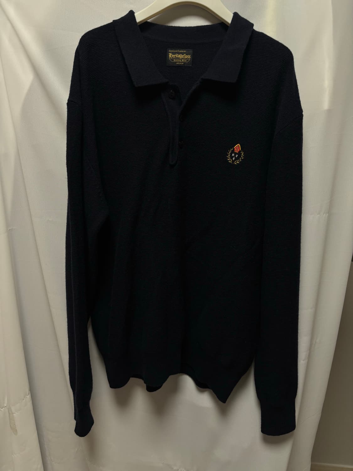 헤리티지플로스 폴로셔츠 네이비M 상품이미지2